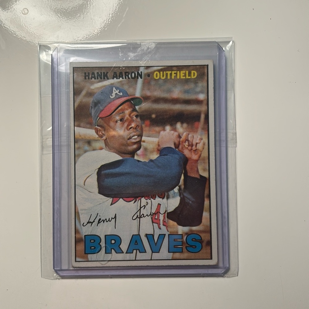 Hank Aaron 1967 Topps #250